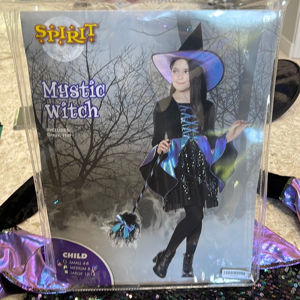 Girls small Mystic Witch costume